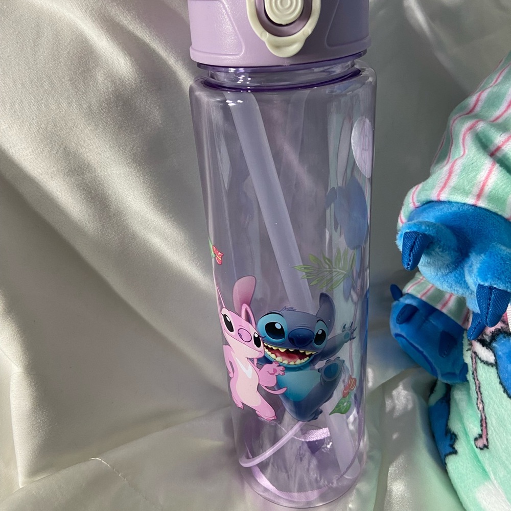 Disney Stitch Buddy, Blanket & Water Bottle - Picture 2 of 3